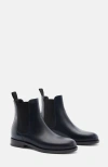 Scarosso Elena Chelsea Boots In Blue - Calf