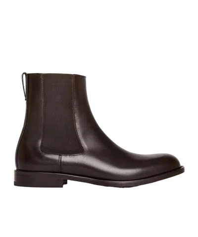 Scarosso Elliot Chelsea Boots In Brown