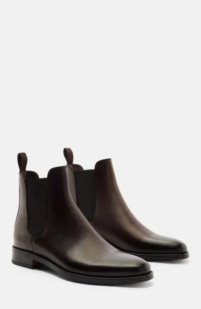 Scarosso Enzo Chelsea Boots In Brown