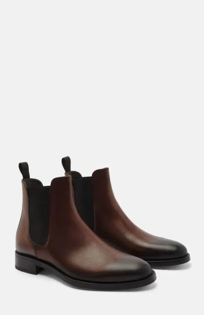 Scarosso Enzo Chelsea Boots In Brown