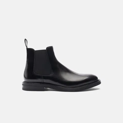 Scarosso Eric Black Bright In Black - Brushed Calf
