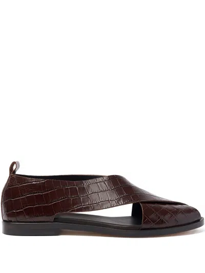 Scarosso Eros Sandals In Brown