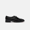 Scarosso Ester Oxford Shoes In Black - Calf