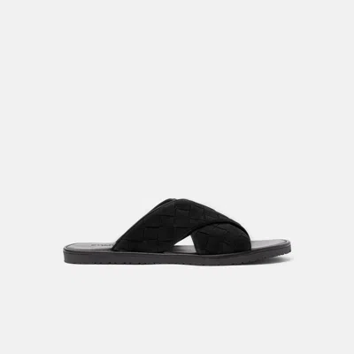 Scarosso Ettore Black Suede Woven