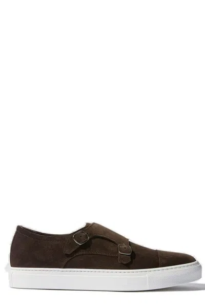 Scarosso Sneakers Fabio Moro Scamosciato Suede Leather In Brown - Suede