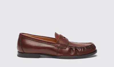 Scarosso Fred Brown - Man Loafers Brown In Brown - Calf