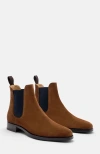Scarosso Giancarlo Chelsea Boots In Brown