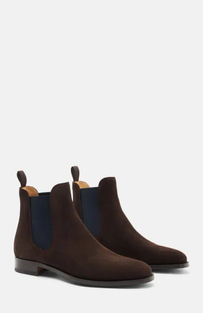 Scarosso Giancarlo Chelsea Boots In Brown