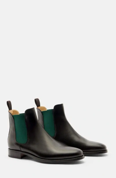 Scarosso Giancarlo Chelsea Boots In Brown