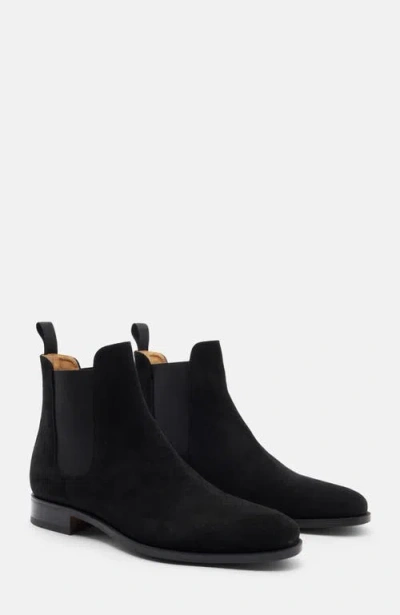 Scarosso Giancarlo Chelsea Boots In Black