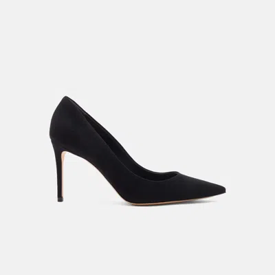 Scarosso X Brian Atwood Gigi 95mm Suede Pumps In Black - Suede