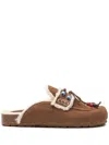 Scarosso Gita Mules In Brown