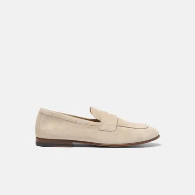 Scarosso Gregory Cream Suede In Neutral