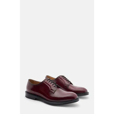 Scarosso Harry Derbies In Burgundy