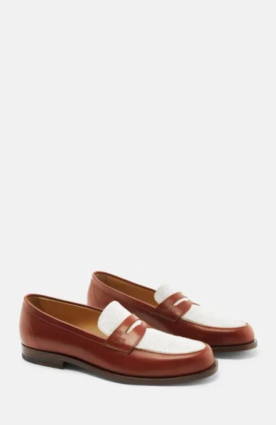 Scarosso Havana Loafers In Brown