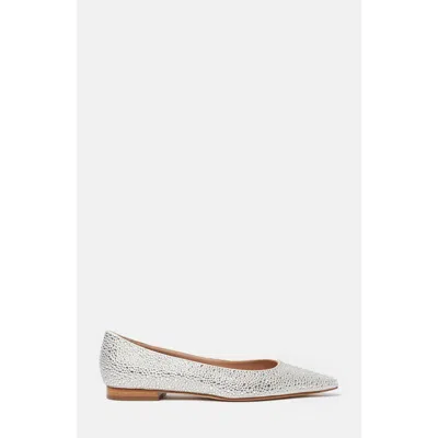 Scarosso Iris Ballerinas In White
