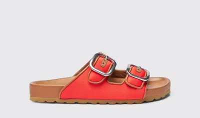 Scarosso Isa Coral Satin - Woman Sandals Orange