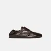 Scarosso Johnny Buckled Brogue Monk Shoes In Brown