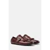 Scarosso Julian Fringed Buckled Monk Shoes In Brown