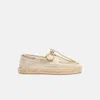Scarosso Kai Suede Espadrilles In Raw - Suede