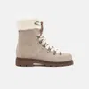 Scarosso Kat Fur Grey Suede In Grey - Suede