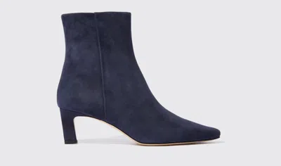 Scarosso Kitty Blue Suede In Blue - Suede
