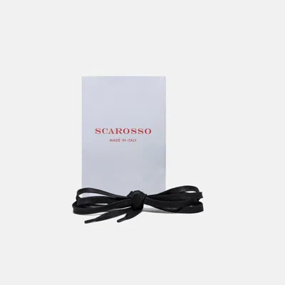 Scarosso Laces Laccio Nero Sportivo Cotton In Black