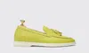 SCAROSSO SCAROSSO LEANDRA LIME  - WOMAN LOAFERS LIME