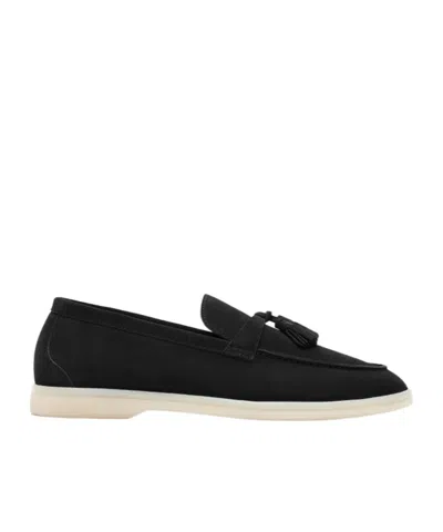 SCAROSSO SCAROSSO LEANDRA TASSEL-DETAILED LOAFERS