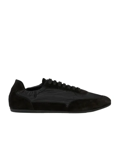 Scarosso Leggera Lace-up Sneakers In Black
