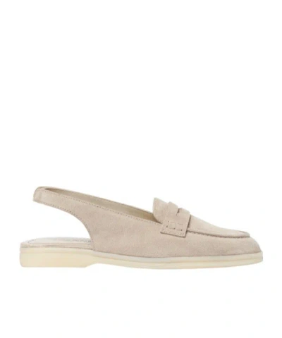 Scarosso Leila Loafers In Neutral