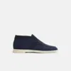 Scarosso Leonardo Boots In Blue - Suede
