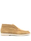 Scarosso Leonardo Suede Boots In Brown