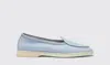 SCAROSSO SCAROSSO LIVIA LIGHT BLUE SUEDE  - WOMAN LOAFERS LIGHT BLUE