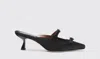 SCAROSSO SCAROSSO LIZ BLACK  - WOMAN MULES BLACK