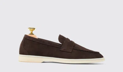 Scarosso Luciana Brown Suede In Brown - Suede