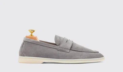 Scarosso Luciano Grey Suede In Grey - Suede