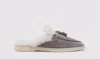 SCAROSSO SCAROSSO LUCREZIA FUR GREY SUEDE