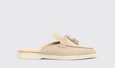 Scarosso Lucrezia Slippers In Sand - Suede