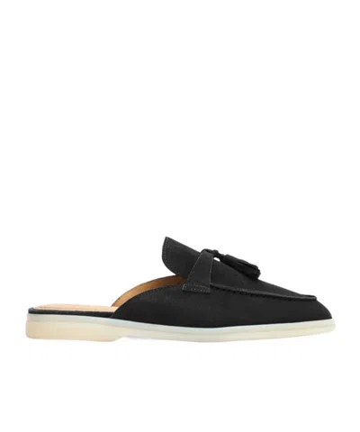SCAROSSO SCAROSSO LUCREZIA TASSEL-DETAILED SLIP-ON MULES