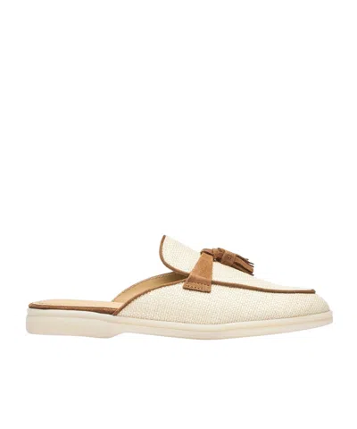 SCAROSSO SCAROSSO LUCREZIA TASSEL-DETAILED SLIP-ON MULES