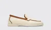 Scarosso Ludovica Loafers In Beige - Straw