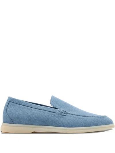 Scarosso Ludovica Denim Slip-on Loafers