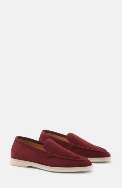 Scarosso Ludovica Loafers In Burgundy
