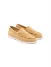 Scarosso Ludovica Suede Loafers In Neutrals