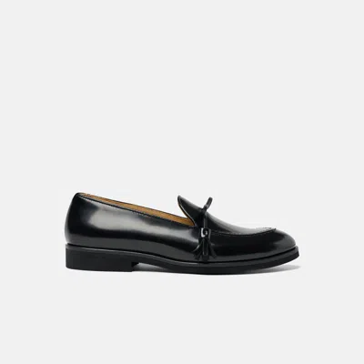 Scarosso Madison Tassel Loafers In Black