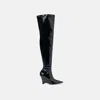 Scarosso Marta I Over-the-knee Boots In Black