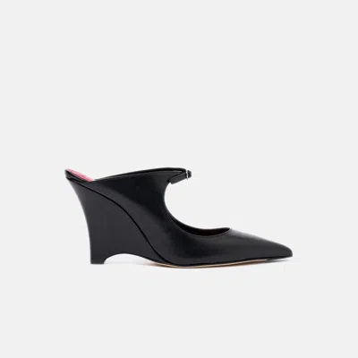 Scarosso 95mm Marta Ii Pumps In Black - Calf