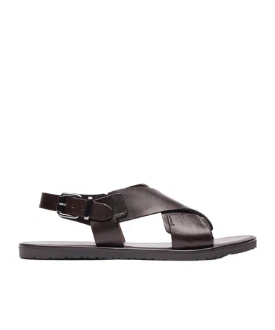 SCAROSSO SCAROSSO MASSIMO BUCKLE-FASTENED SANDALS