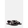 Scarosso Massimo Buckle-fastened Sandals In Brown